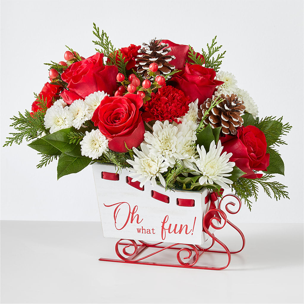 Sleigh Bells Bouquet – Flowers By Dillenbecks, Johnson City NY