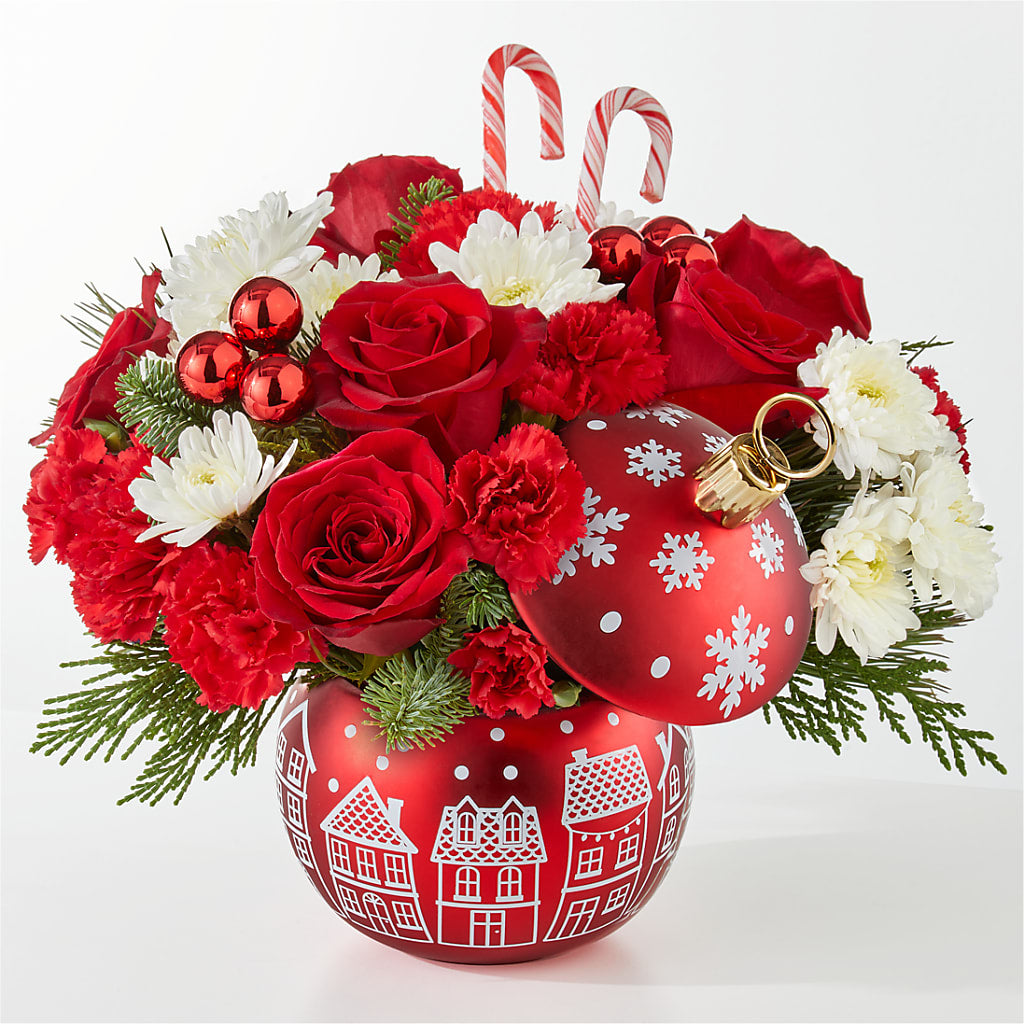 Cheer in the Air Ornament – Flowers By Dillenbecks, Johnson City NY