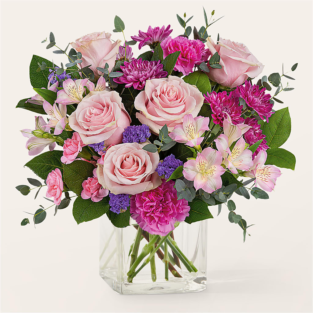 Rosy Radiance Bouquet – Flowers By Dillenbecks, Johnson City NY