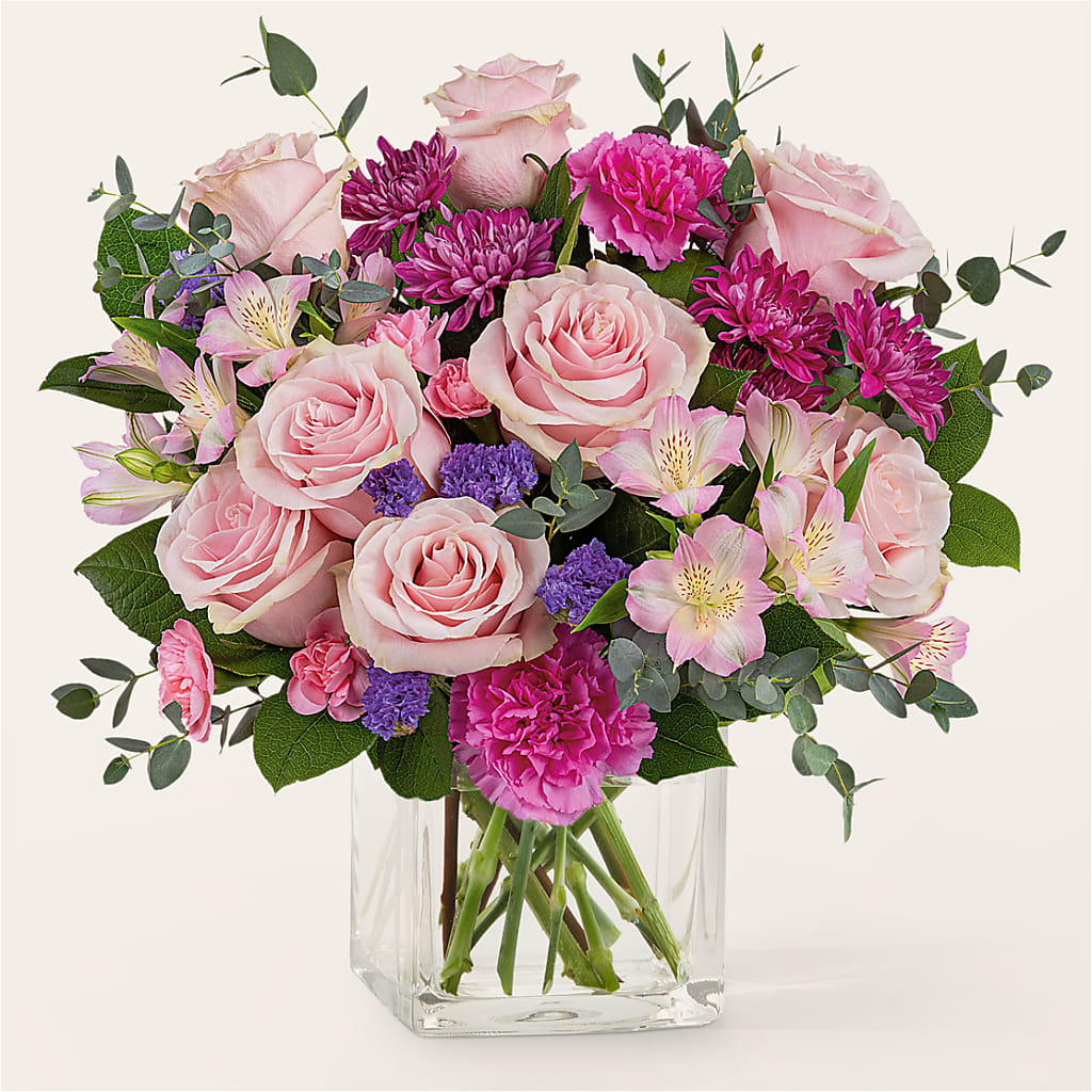 Rosy Radiance Bouquet – Flowers By Dillenbecks, Johnson City NY