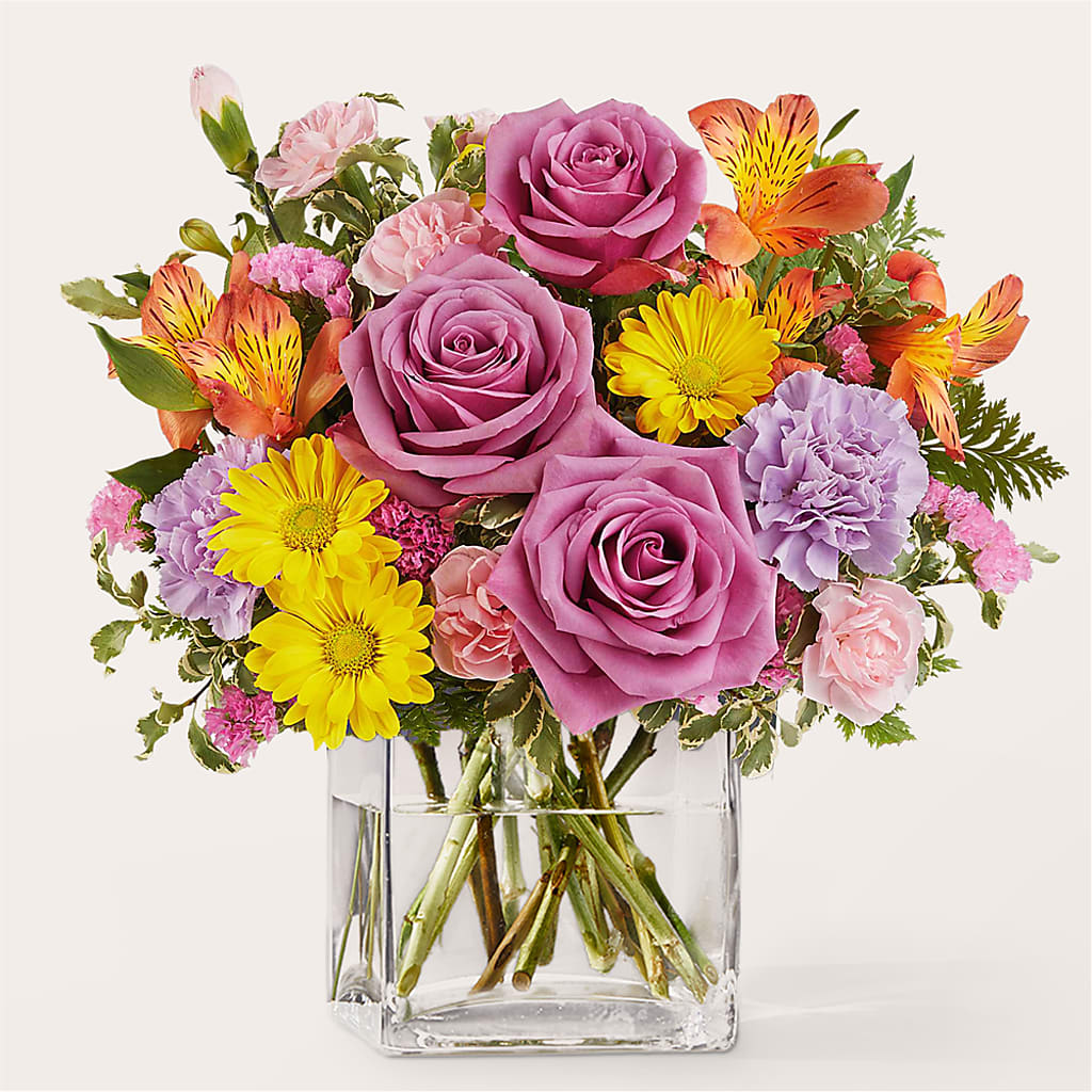 Shades of Happiness Bouquet – Flowers By Dillenbecks, Johnson City NY