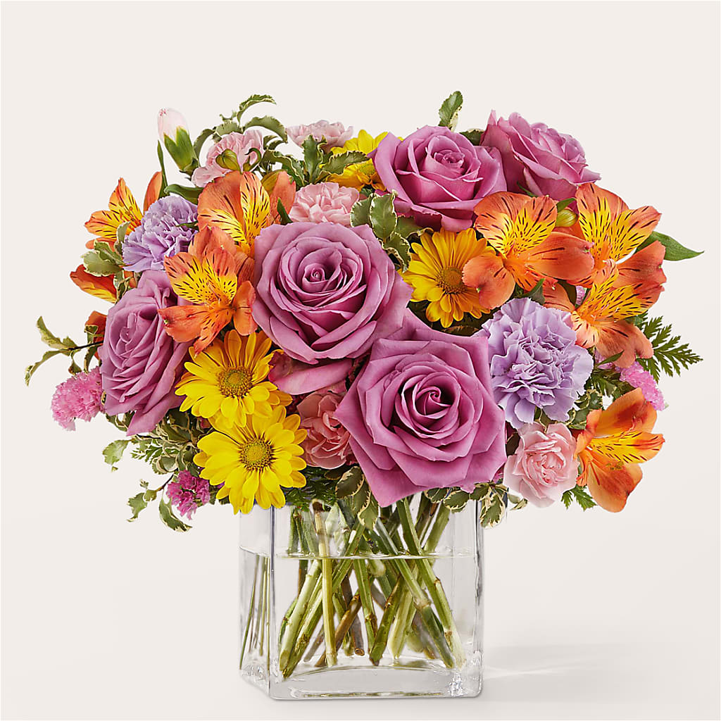 Shades of Happiness Bouquet – Flowers By Dillenbecks, Johnson City NY