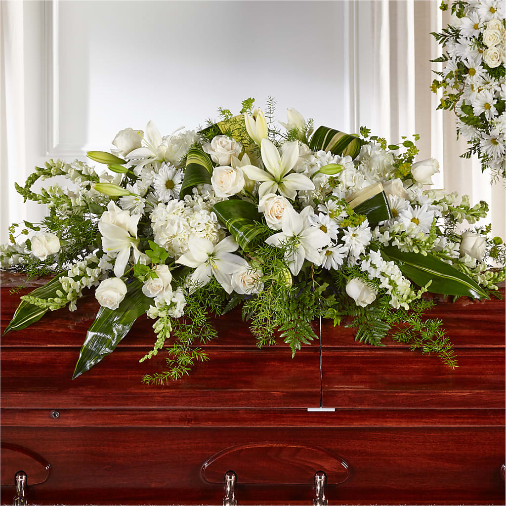 Abundance Casket Spray – Flowers By Dillenbecks, Johnson City NY