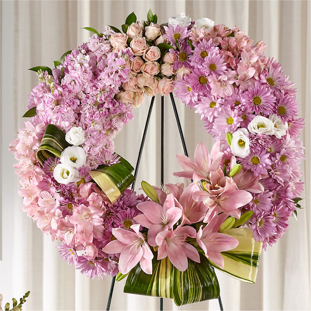 Gift of Warmth Wreath – Flowers By Dillenbecks, Johnson City NY