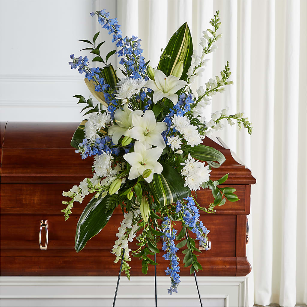Eternal Impressions Standing Spray – Flowers By Dillenbecks, Johnson City NY