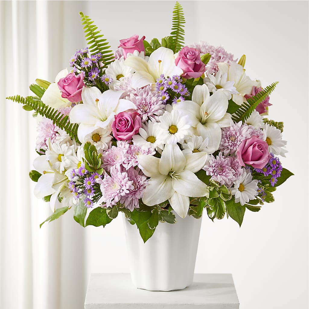 Warmest Thoughts Tabletop Basket – Flowers By Dillenbecks, Johnson City NY