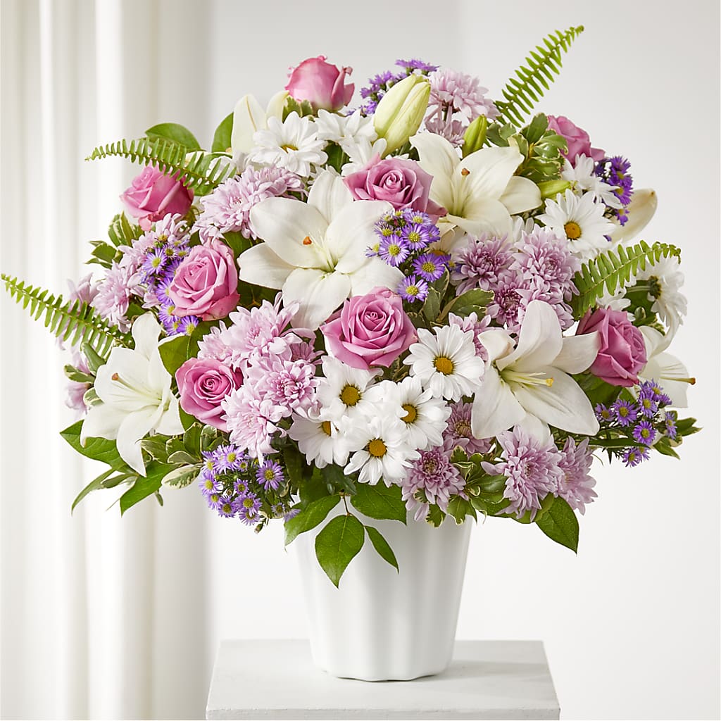 Warmest Thoughts Tabletop Basket – Flowers By Dillenbecks, Johnson City NY