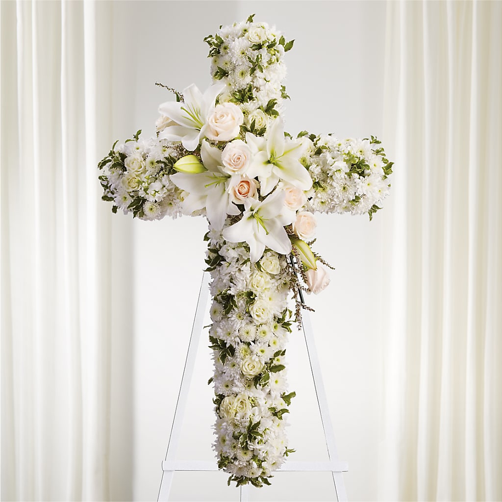 Spiritual Guidance Standing Spray – Flowers By Dillenbecks, Johnson City NY