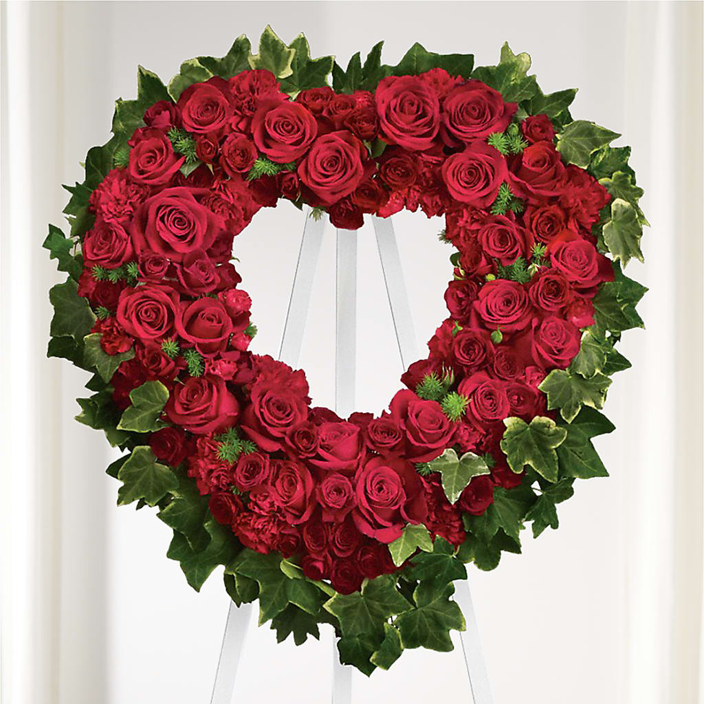 Wholehearted Standing Spray – Flowers By Dillenbecks, Johnson City NY