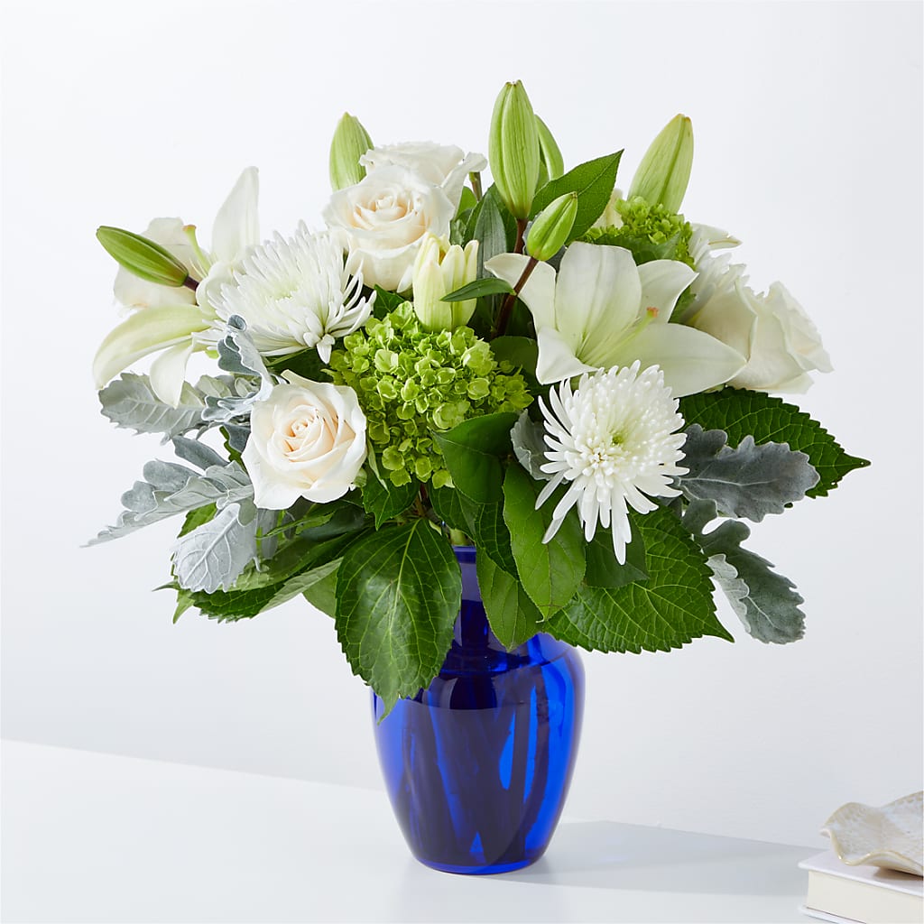 Snowy Dreams Bouquet – Flowers By Dillenbecks, Johnson City NY