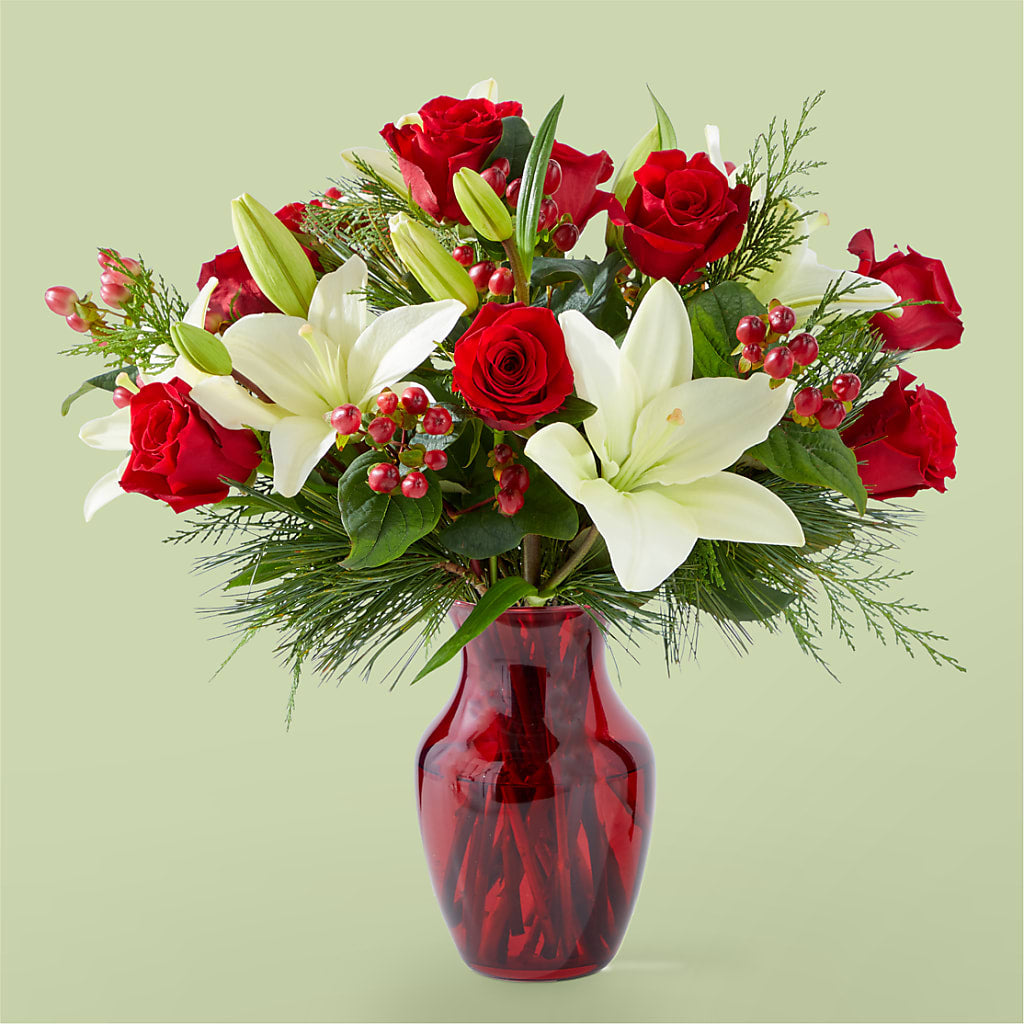 Evergreen Delight Bouquet – Flowers By Dillenbecks, Johnson City NY