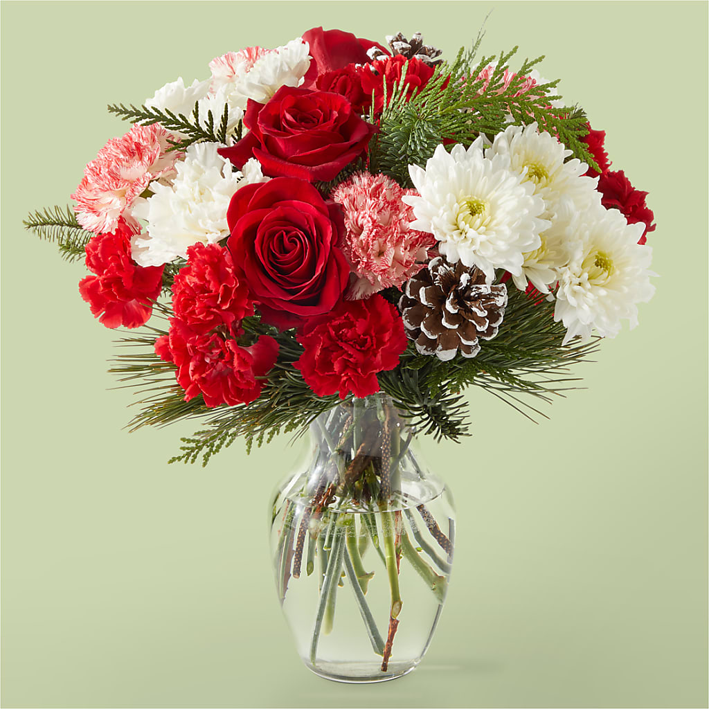 Candy Cane Lane Bouquet – Flowers By Dillenbecks, Johnson City NY