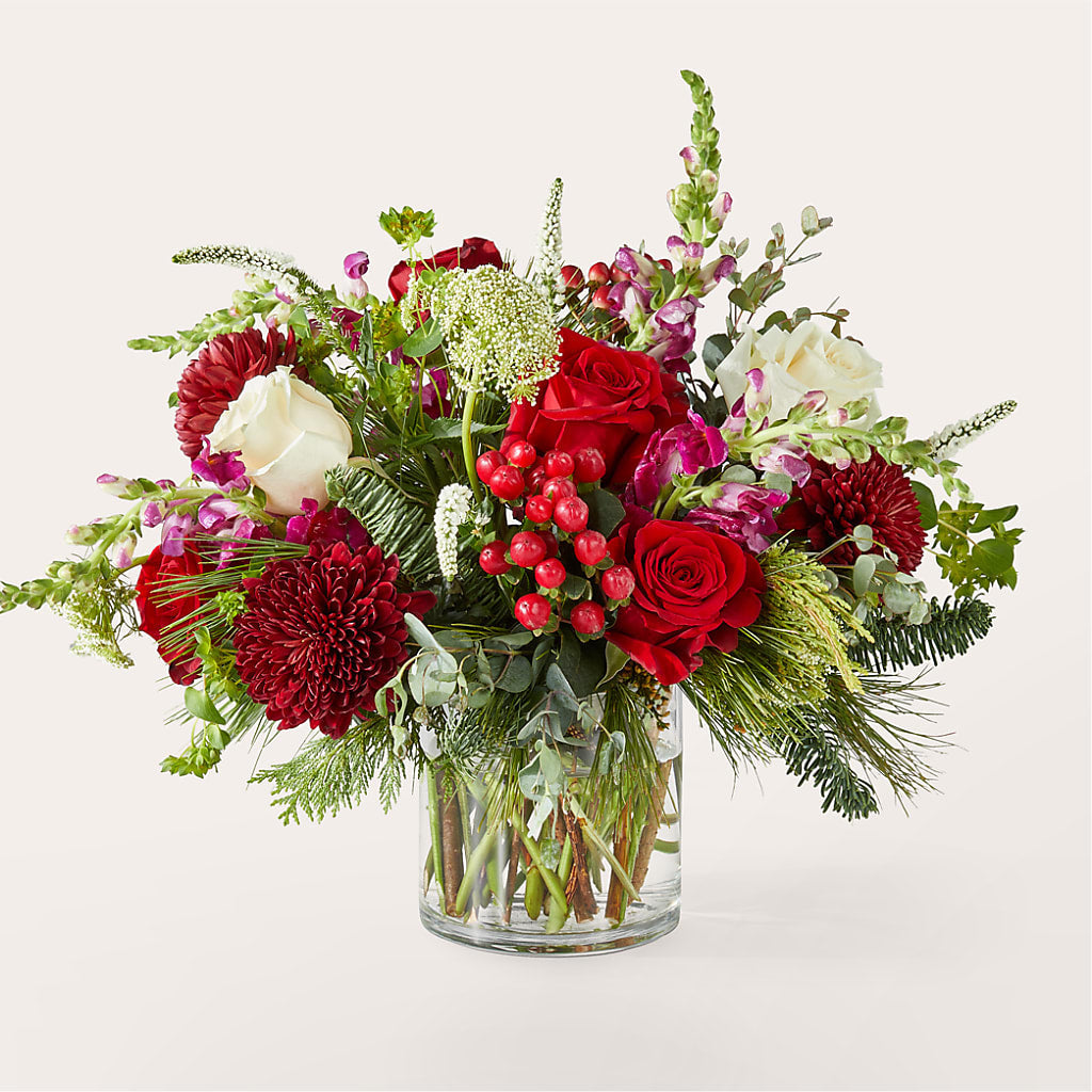 Cranberry Fizz Bouquet – Flowers By Dillenbecks, Johnson City NY