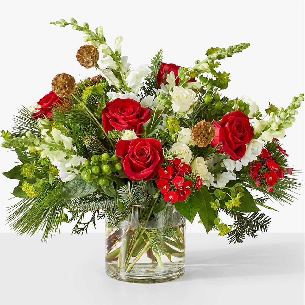 Deck the Halls Bouquet – Flowers By Dillenbecks, Johnson City NY