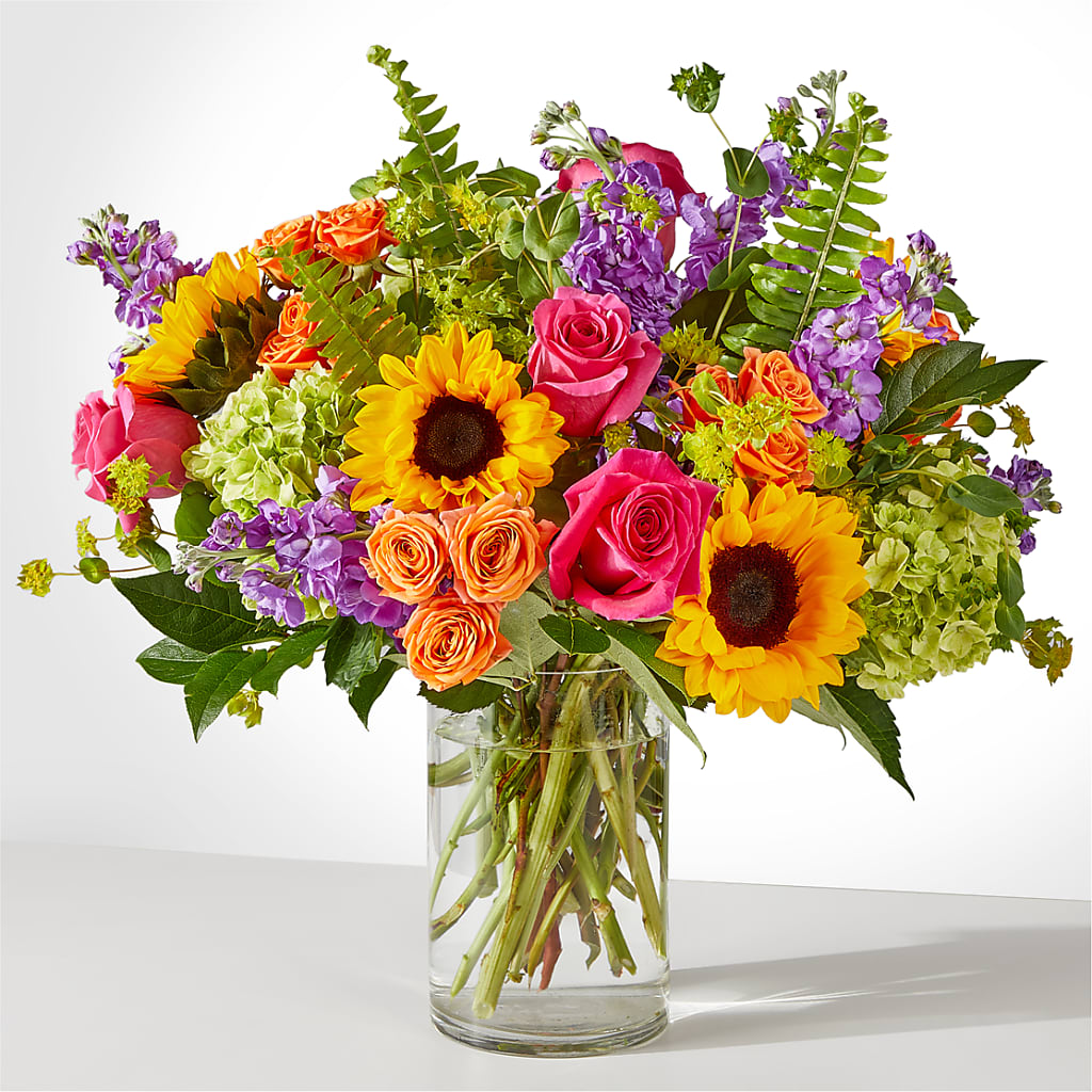 Vibrant Greetings Bouquet – Flowers By Dillenbecks, Johnson City NY