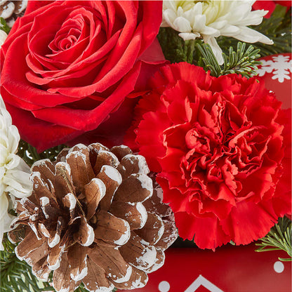 Christmas Village Ornament –  Flowers By Dillenbecks, Johnson City NY