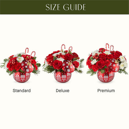 Cheer in the Air Ornament –  Flowers By Dillenbecks, Johnson City NY