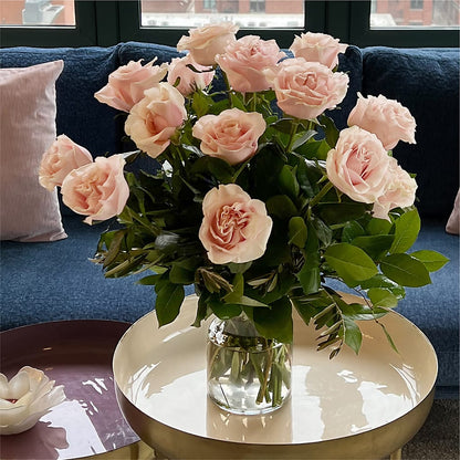 Long Stem Pink Rose Bouquet –  Flowers By Dillenbecks, Johnson City NY