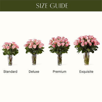 Long Stem Pink Rose Bouquet –  Flowers By Dillenbecks, Johnson City NY