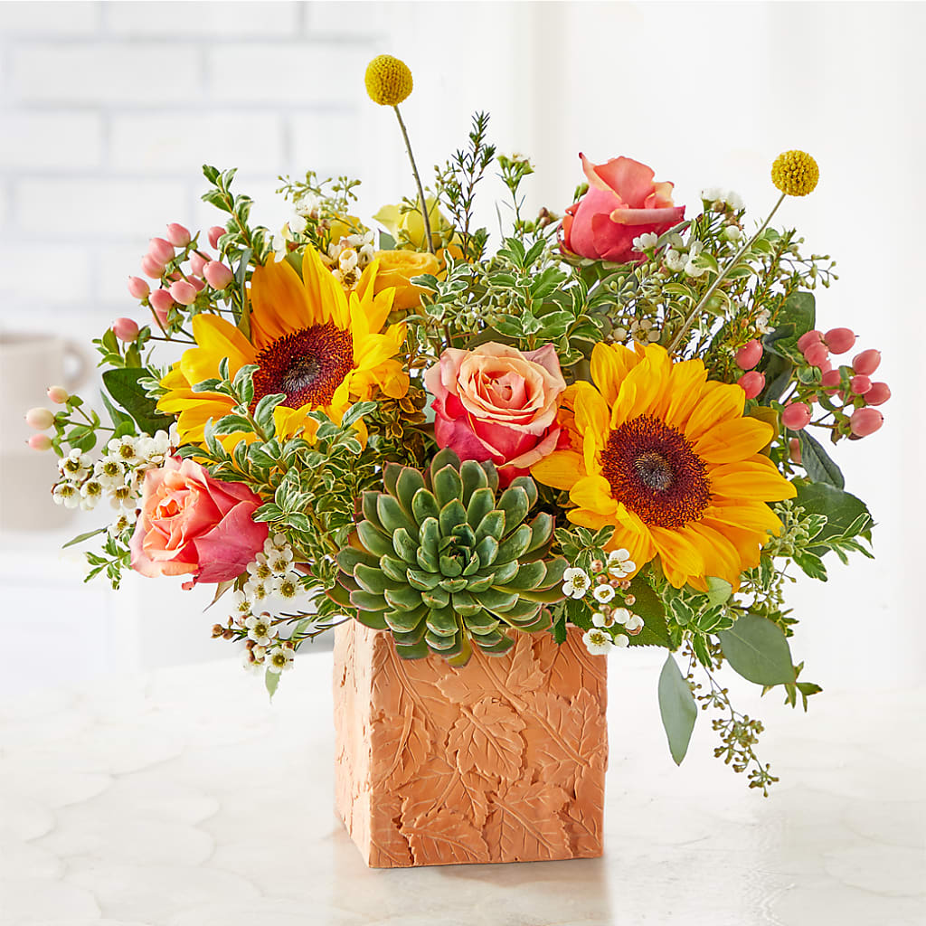 Sunflower Season Bouquet –  Flowers By Dillenbecks, Johnson City NY
