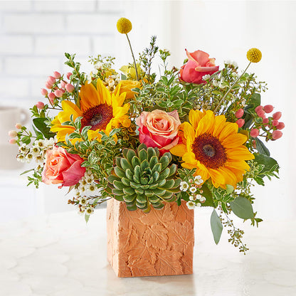 Sunflower Season Bouquet –  Flowers By Dillenbecks, Johnson City NY