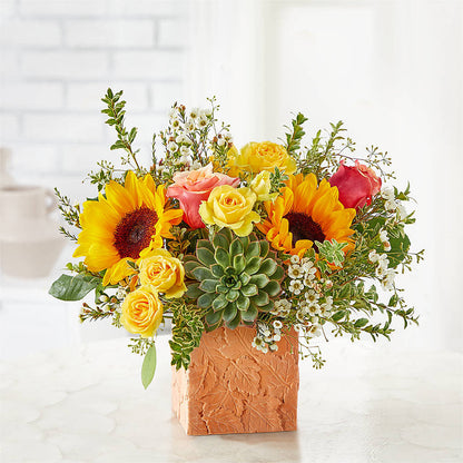 Sunflower Season Bouquet –  Flowers By Dillenbecks, Johnson City NY