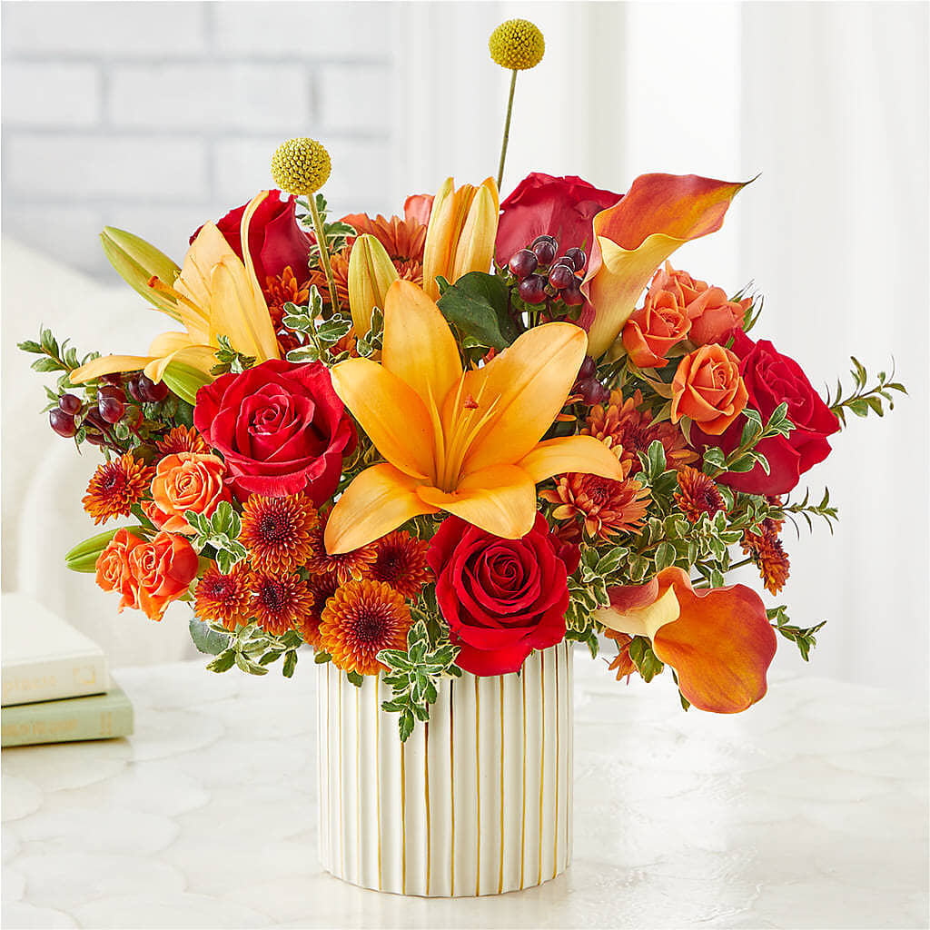 Scarlet Skies Bouquet –  Flowers By Dillenbecks, Johnson City NY