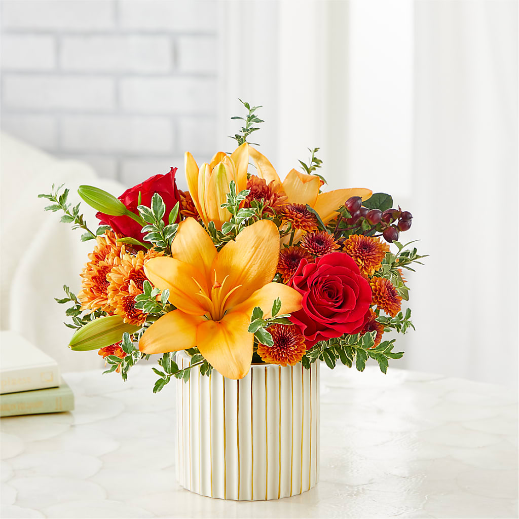 Scarlet Skies Bouquet –  Flowers By Dillenbecks, Johnson City NY