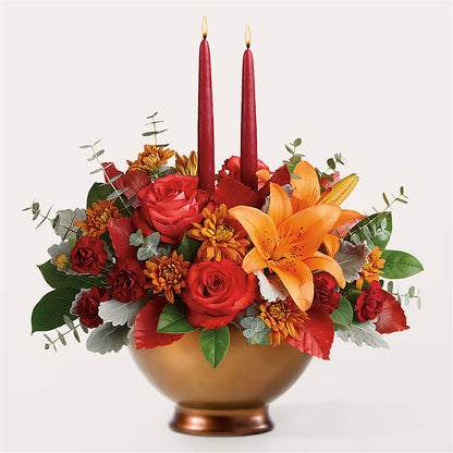Fruits of Fall Centerpiece –  Flowers By Dillenbecks, Johnson City NY