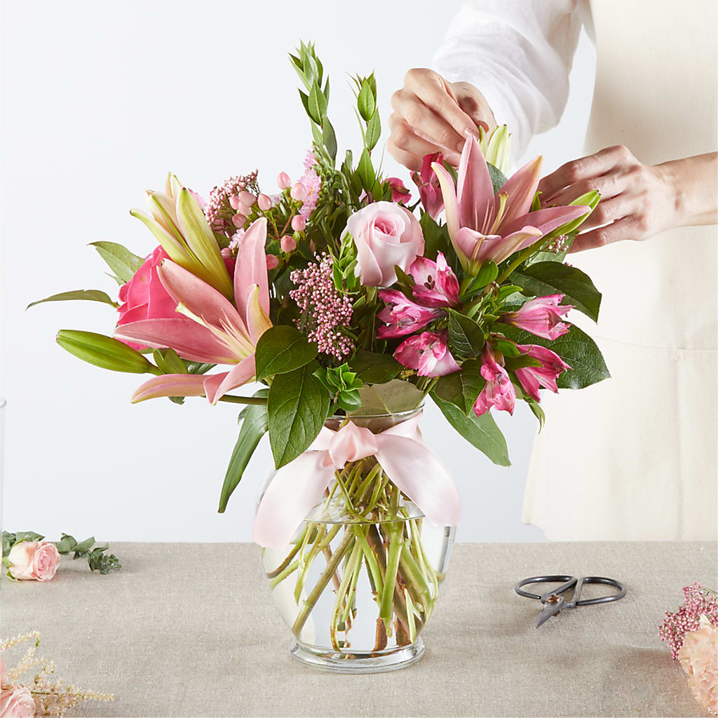 Pink Ribbon - A Florist Original –  Flowers By Dillenbecks, Johnson City NY
