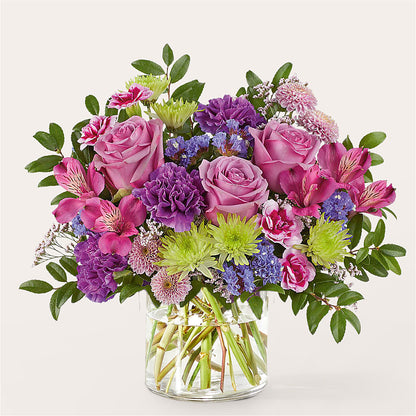 Glass Half Full Bouquet –  Flowers By Dillenbecks, Johnson City NY