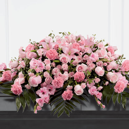 Garden of Comfort Casket Spray (Standard) –  Flowers By Dillenbecks, Johnson City NY