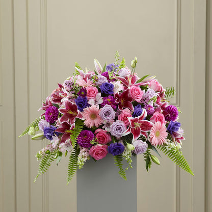 Fare Thee Well Pedestal –  Flowers By Dillenbecks, Johnson City NY