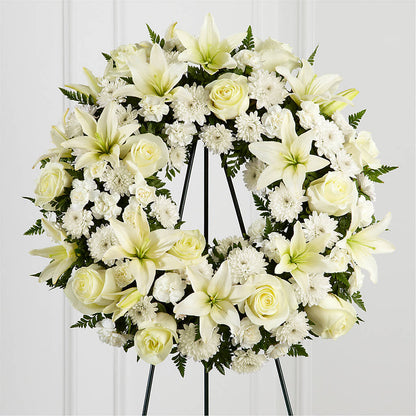 Treasured Tribute Wreath –  Flowers By Dillenbecks, Johnson City NY
