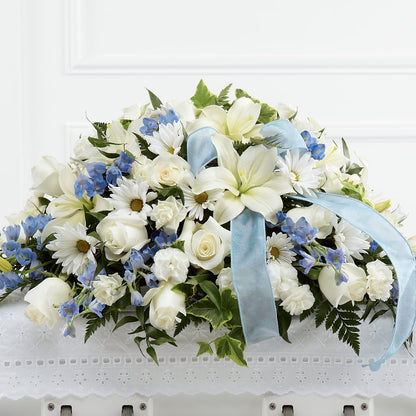 Tender Treasure Casket Spray –  Flowers By Dillenbecks, Johnson City NY