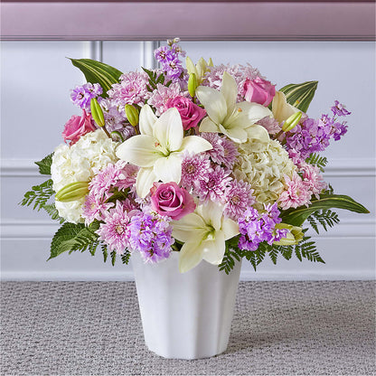 Heaven Sent Floor Basket –  Flowers By Dillenbecks, Johnson City NY
