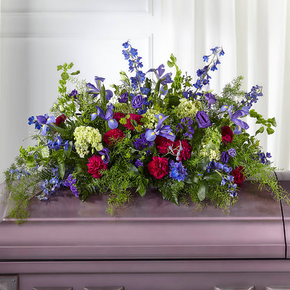 Always Treasured Casket Spray –  Flowers By Dillenbecks, Johnson City NY