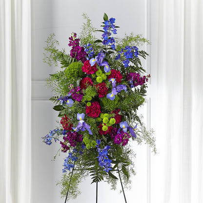 Heavenly Skies Standing Spray –  Flowers By Dillenbecks, Johnson City NY