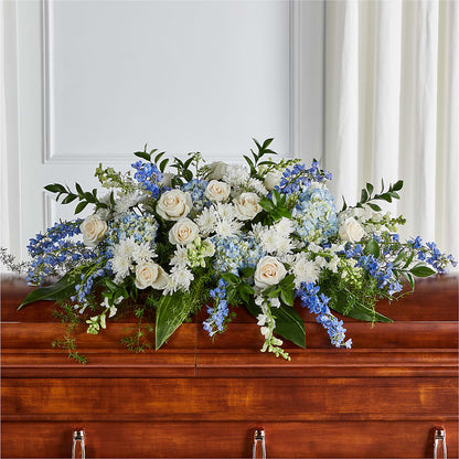 Timeless Essence Casket Spray –  Flowers By Dillenbecks, Johnson City NY