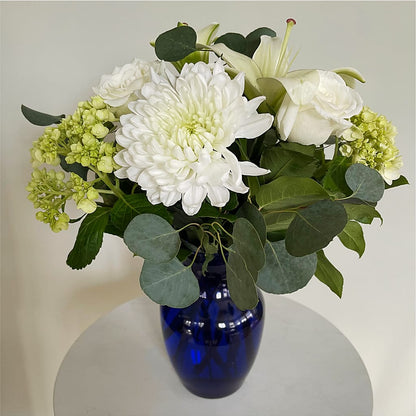 Snowy Dreams Bouquet –  Flowers By Dillenbecks, Johnson City NY