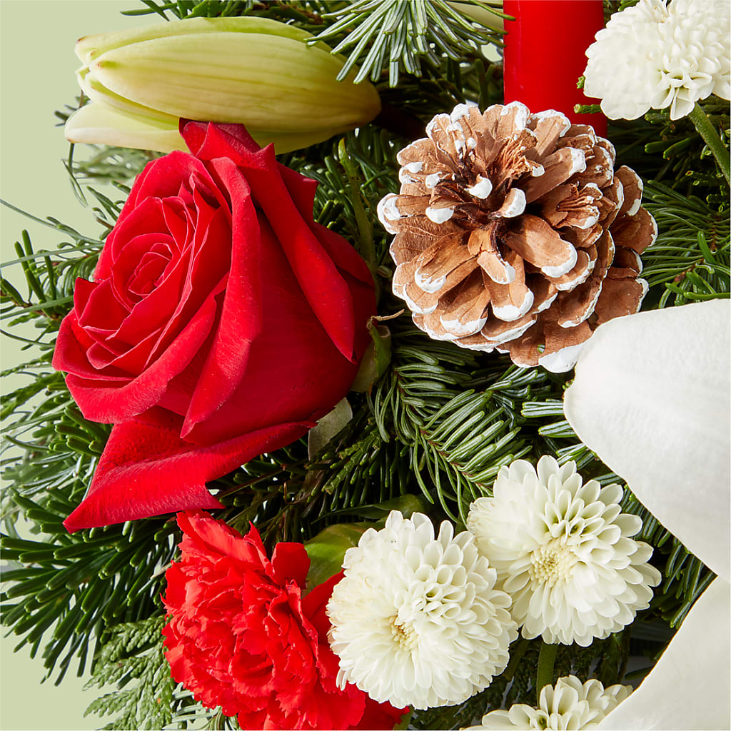 Seasonal Festivities Centerpiece –  Flowers By Dillenbecks, Johnson City NY