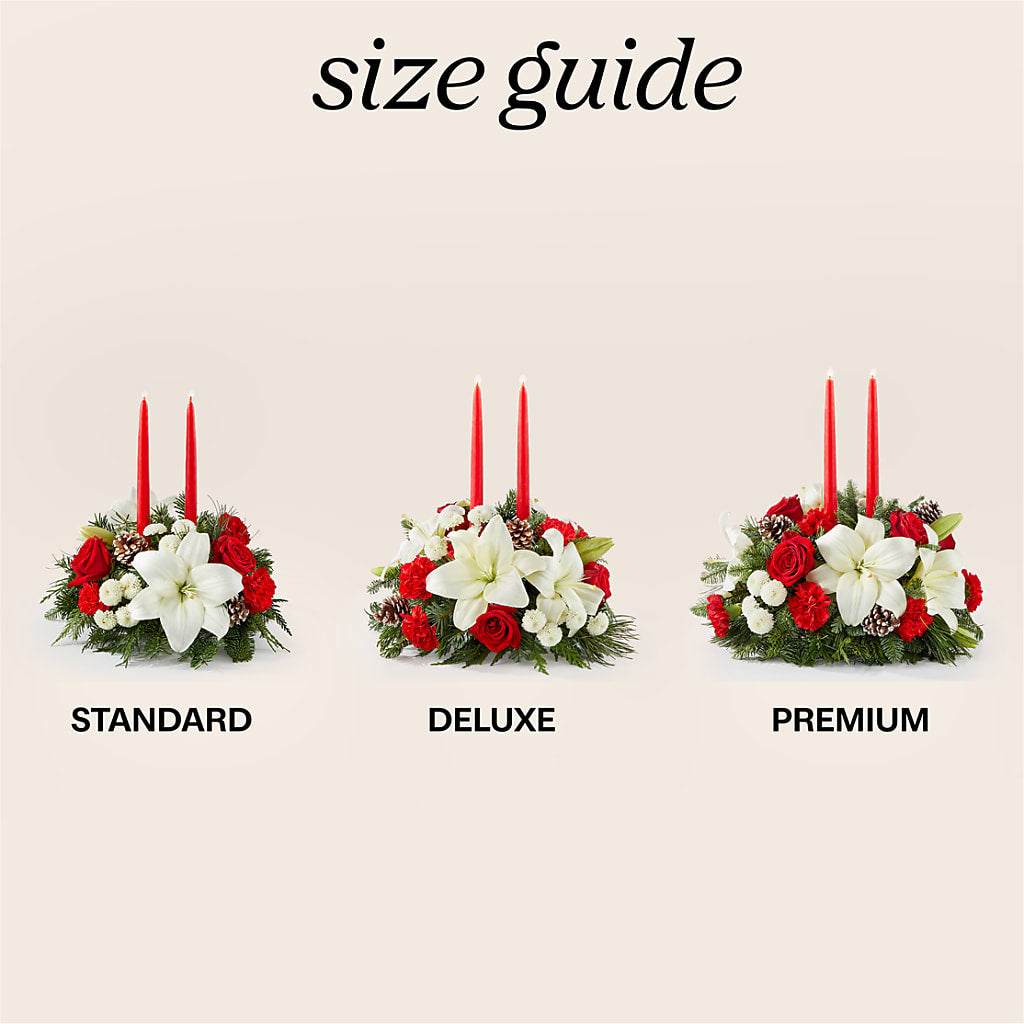 Seasonal Festivities Centerpiece –  Flowers By Dillenbecks, Johnson City NY