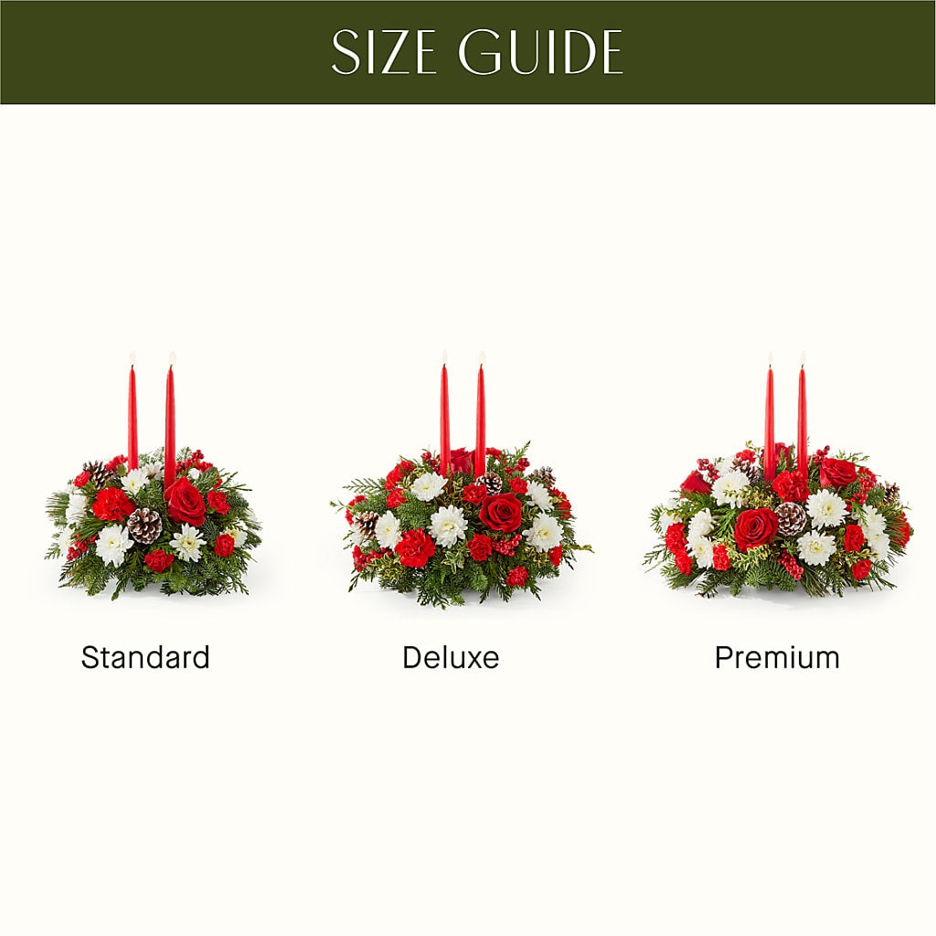 Holiday Soiree Centerpiece –  Flowers By Dillenbecks, Johnson City NY