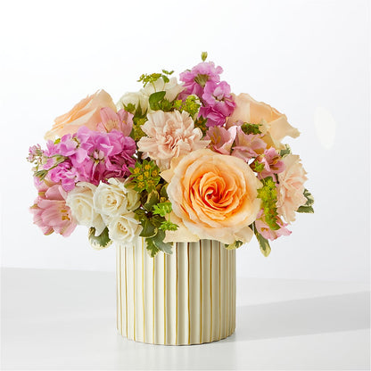 Paradise Bouquet with Ivory Vase –  Flowers By Dillenbecks, Johnson City NY