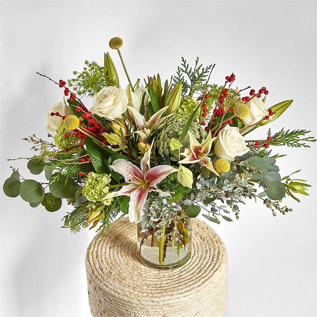 Berry & Bright Bouquet –  Flowers By Dillenbecks, Johnson City NY