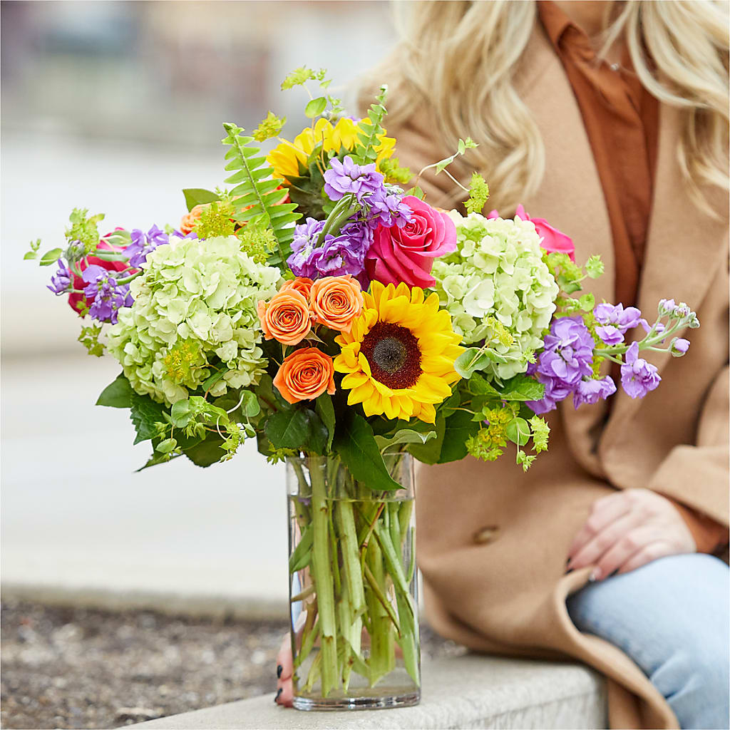 Vibrant Greetings Bouquet –  Flowers By Dillenbecks, Johnson City NY