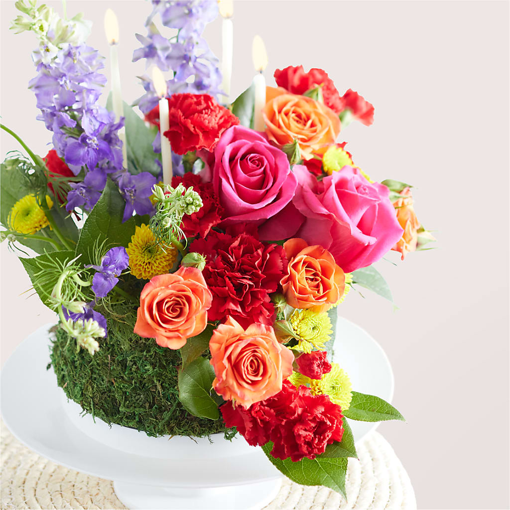 Best Year Yet Floral Cake –  Flowers By Dillenbecks, Johnson City NY