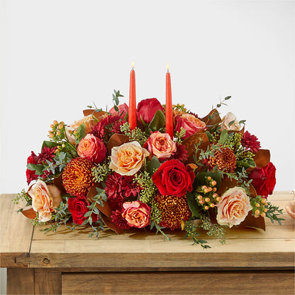 Gather Near Centerpiece –  Flowers By Dillenbecks, Johnson City NY