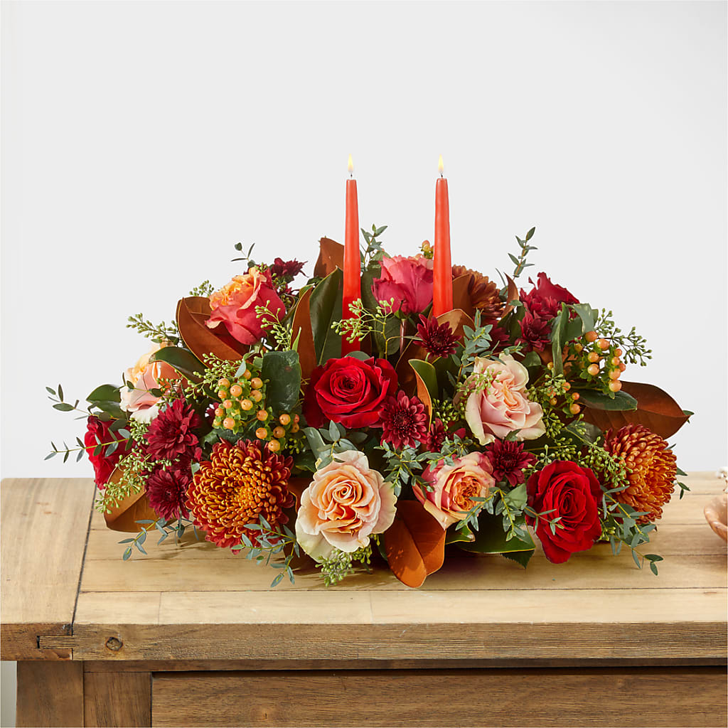 Gather Near Centerpiece –  Flowers By Dillenbecks, Johnson City NY