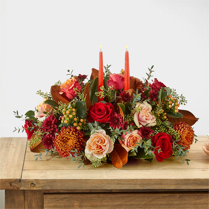 Gather Near Centerpiece –  Flowers By Dillenbecks, Johnson City NY